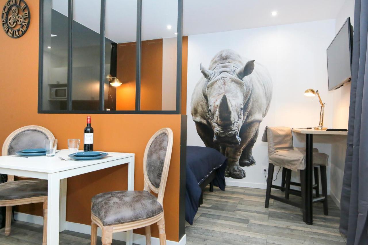 サン・テティエンヌLe Rhinoceros, T1 Hypercentre Chic Et Cosy, Wifi Par Sovalfiアパートメント エクステリア 写真